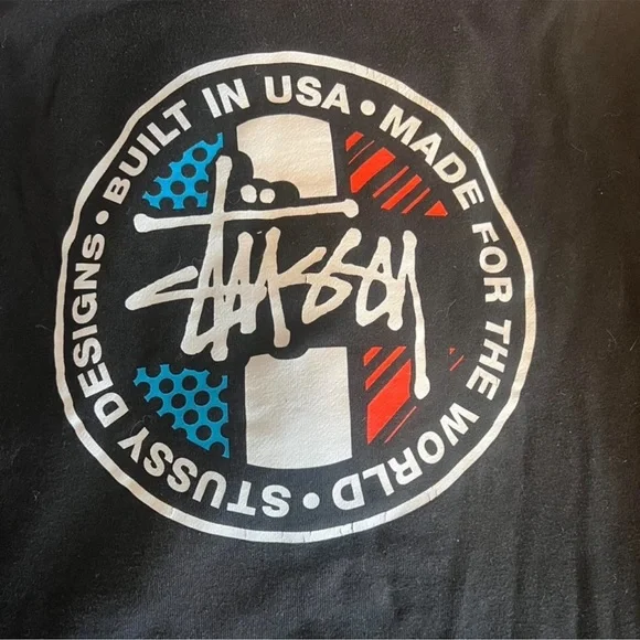 Stussy Charcoal Hoodie for Men - Picture 3 of 9